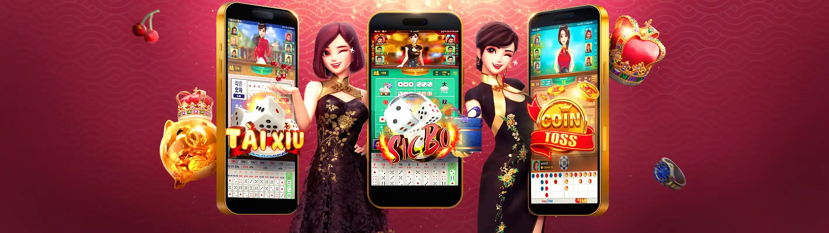 Hình ảnh tổng quan về các lựa chọn trò chơi GK88BETBET