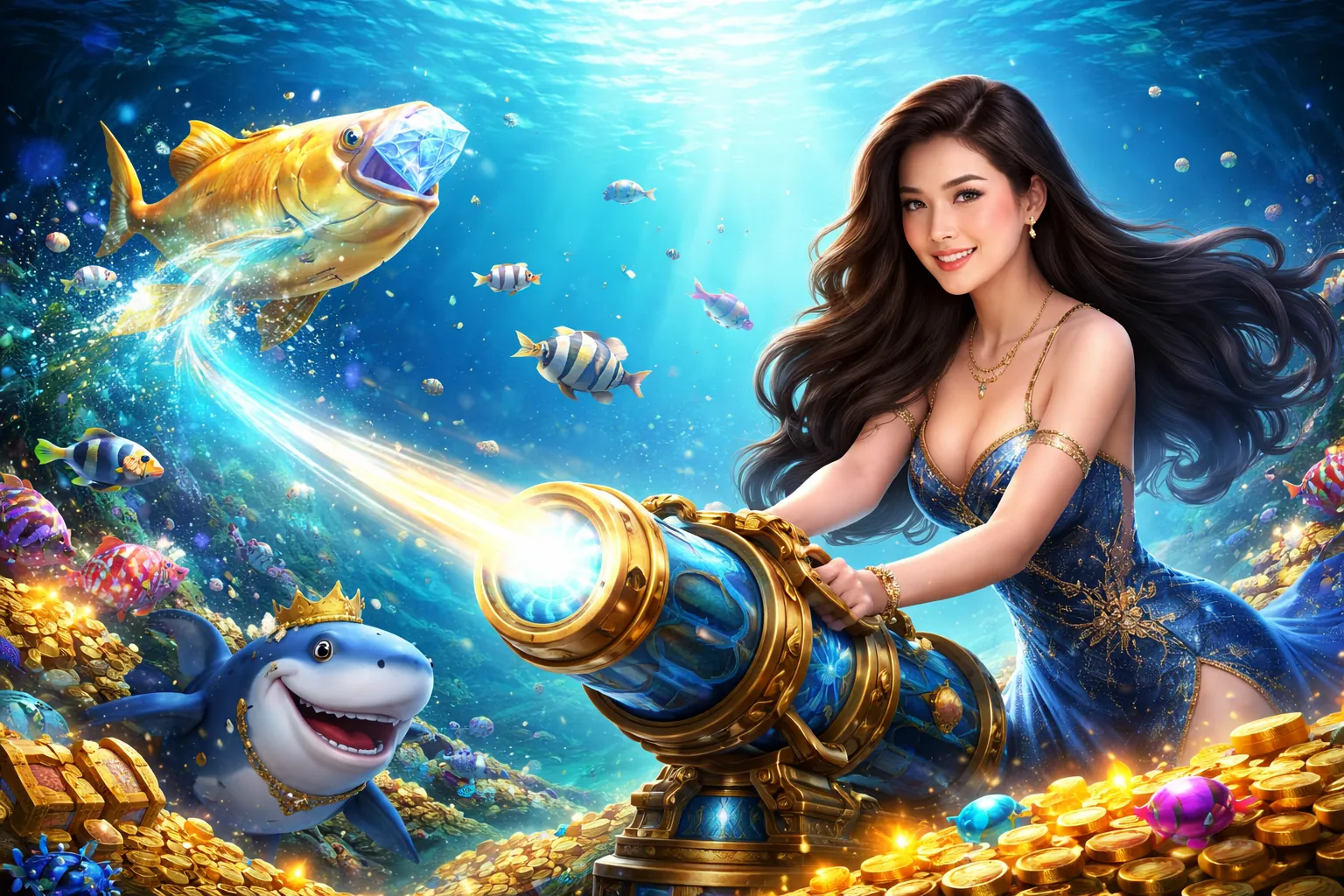 Thế giới trò chơi bắn cá sống động tại GK88BETBET